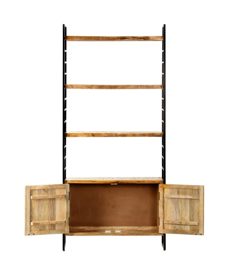 Rough Mango Wood Bookcase